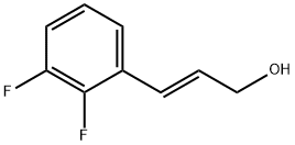 (E)-3-(2,3-二氟苯基)丙-2-烯-1-醇,1033010-15-9,结构式