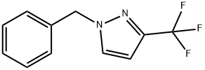 1-benzyl-3-(trifluoromethyl)-1H-pyrazole 化学構造式