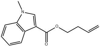 1-Methyl-1H-indole-3-carboxylic acid but-3-enyl ester|1-Methyl-1H-indole-3-carboxylic acid but-3-enyl ester