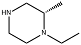 (S)-1-ETHYL-2-METHYL-PIPERAZINE 化学構造式