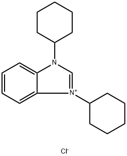 1,3 - 二环己基苯并咪唑氯化物, 1034449-15-4, 结构式