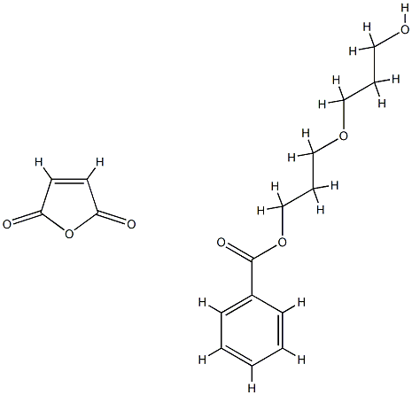 2,5-Furandione, polymer with oxybis[propanol], benzoate,103458-14-6,结构式