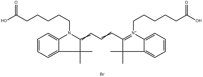 Cy3 DiAcid 化学構造式