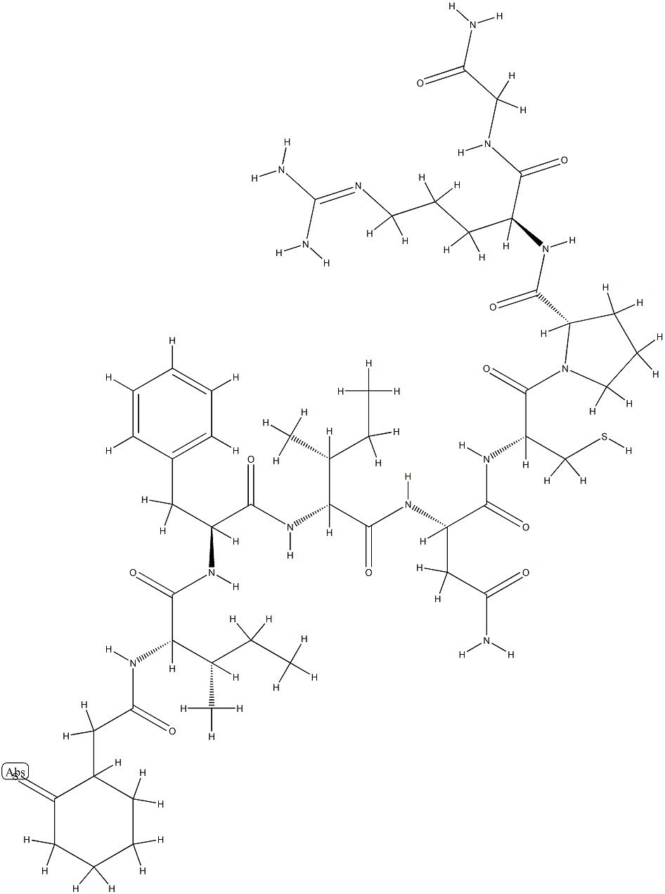 argipressin, beta-mercapto(beta,beta)-cyclopentamethylenepropionic acid(1)-Ile(2,4)-|