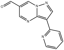 3-Pyridin-2-yl-pyrazolo[1,5-a]pyrimidine-6-carbaldehyde Structure