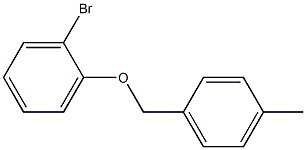 1-bromo-2-[(4-methylphenyl)methoxy]benzene Structure