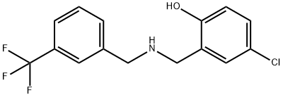 4-chloro-2-[({[3-(trifluoromethyl)phenyl]methyl}amino)methyl]phenol|