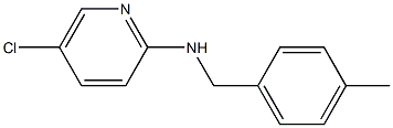 5-chloro-N-[(4-methylphenyl)methyl]pyridin-2-amine Structure