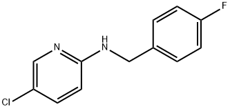 5-chloro-N-[(4-fluorophenyl)methyl]pyridin-2-amine Structure