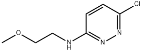 6-chloro-N-(2-methoxyethyl)pyridazin-3-amine Struktur