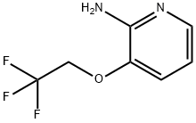3-(2,2,2-trifluoroethoxy)pyridin-2-amine, 1037160-20-5, 结构式