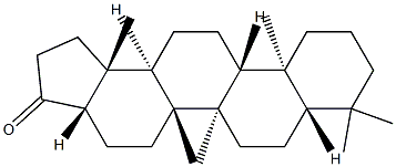 (17α)-22,29,30-Trinor-A'-neogammaceran-21-one 结构式