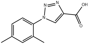 1-(2,4-dimethylphenyl)-1H-1,2,3-triazole-4-carboxylic acid Structure