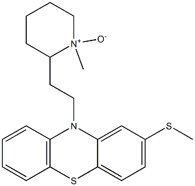 thioridazine N-oxide Structure