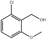 (2-氯-6-甲氧基苯基)甲醇 结构式
