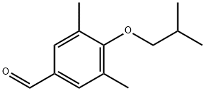 4-异丁氧基-3,5-二甲基苯甲醛,1038730-49-2,结构式