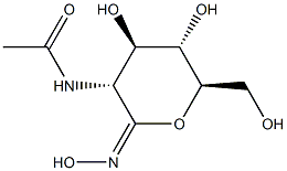 N-acetylglucosaminono-1,5-lactoneoxime,103955-21-1,结构式