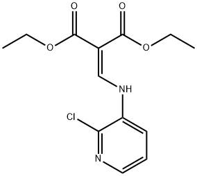 DIETHYL 2-([(2-CHLORO-3-PYRIDYL)AMINO]METHYLIDENE)MALONATE(WXC09209) Structure