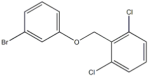 2-(3-bromophenoxymethyl)-1,3-dichlorobenzene Structure