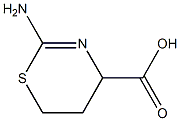 4H-1,3-Thiazine-4-carboxylicacid,2-amino-5,6-dihydro-(6CI,9CI) Structure