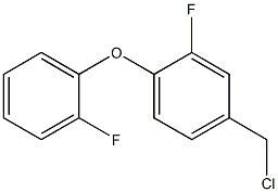 4-(chloromethyl)-2-fluoro-1-(2-fluorophenoxy)benzene,1039960-86-5,结构式