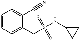 1040339-14-7 1-(2-cyanophenyl)-N-cyclopropylmethanesulfonamide