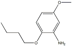 2-butoxy-5-methoxyaniline Structure