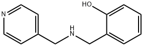 2-{[(pyridin-4-ylmethyl)amino]methyl}phenol 结构式