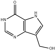 4H-Pyrrolo[3,2-d]pyrimidin-4-one,1,5-dihydro-7-(hydroxymethyl)-(9CI),104303-72-2,结构式