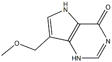4H-Pyrrolo[3,2-d]pyrimidin-4-one,1,5-dihydro-7-(methoxymethyl)-(9CI)|