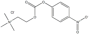 4-nitrophenyl N-trimethylammonioethyl carbonate Structure