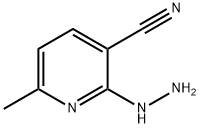 3-Pyridinecarbonitrile,2-hydrazino-6-methyl-(9CI) Structure