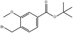 tert-butyl 4-(bromomethyl)-3-methoxybenzoate,104436-91-1,结构式