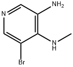 5-bromo-N4-methylpyridine-3,4-diamine Struktur