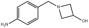 1-[(4-AMINOPHENYL)METHYL]-3-AZETIDINOL Structure