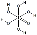 Periodic(VII) acid 化学構造式