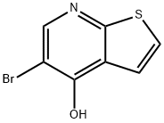 5-溴噻吩并[2,3-B]吡啶-4-酚,104514-87-6,结构式