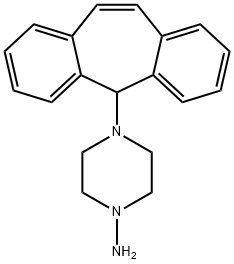 4-(5H-Dibenzo[a,d][7]annulen-5-yl)piperazin-1-aMine Structure
