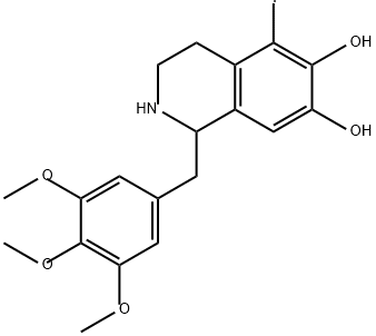 5-fluorotrimetoquinol,104716-88-3,结构式