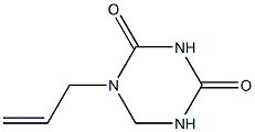 1,3,5-Triazine-2,4(1H,3H)-dione,dihydro-1-(2-propenyl)-(9CI) Structure