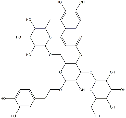 洋地黄叶甙B,104777-69-7,结构式