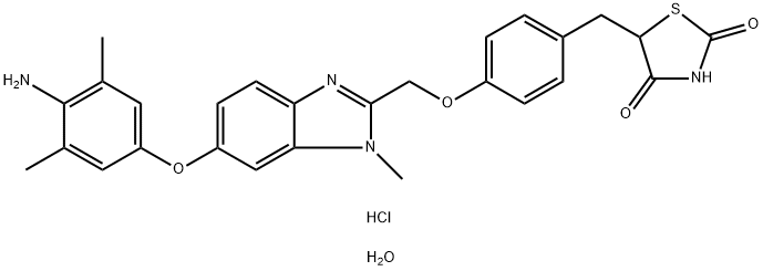 CS-7017 monohydrate,1048002-36-3,结构式