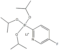 Lithium triisopropyl 2-(5-fluoropyridyl)borate,1048030-49-4,结构式