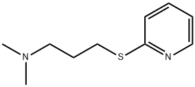 1-Propanamine,N,N-dimethyl-3-(2-pyridinylthio)-(9CI),104818-94-2,结构式