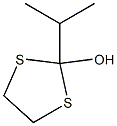 1,3-Dithiolan-2-ol,2-(1-methylethyl)-(9CI) Structure