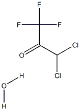 3,3-Dichloro-1,1,1-trifluoroacetone hydrate Structure