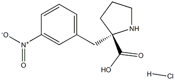 1049743-40-9 (S)-2-(3-硝基苄基)吡咯烷-2-羧酸盐酸盐