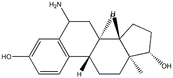 6-aminoestradiol Struktur