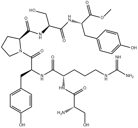 Ser-Arg-Tyr-Pro-Ser-Tyr-OMe,105128-96-9,结构式