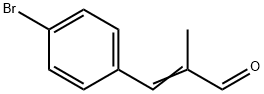 2-Propenal, 3-(4-broMophenyl)-2-Methyl- Structure